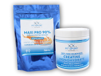 Maxi Pro 90% 750g + Creatine 330g