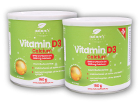 2x Vitamin D3 + calcium 150g