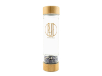 Skleněná láhev s ametystem 500ml