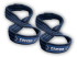 Kožené trhačky na mrtvý tah Leather Straps black