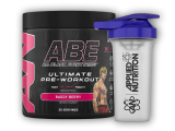A.B.E Ultimate Pre-Workout 375g + Applied Nutrition Shaker 700ml