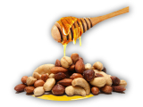 Pečené ořechy v medu 200g
