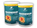 2x Magnesium drink mix 400mg / serving 200g