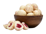 Lyofilizované maliny v jogurtové čokoládě 250g