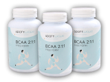 3x BCAA 2:1:1 free form 160 kapslí