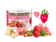 Malinové čokohrudky s mandlemi 140g