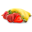 příchut banana strawberry